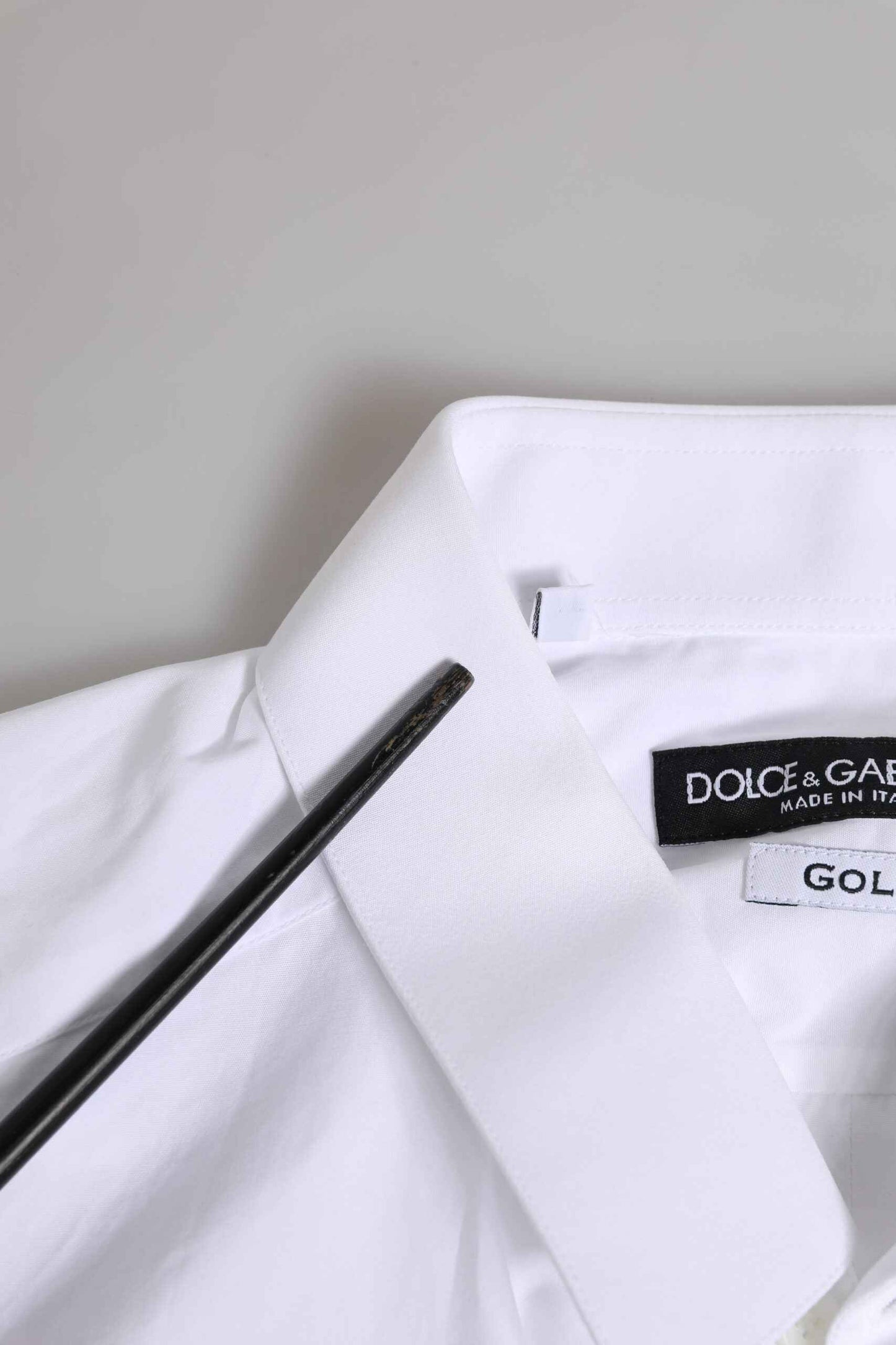 White GOLD Cotton Long Sleeves Men Formal Shirt