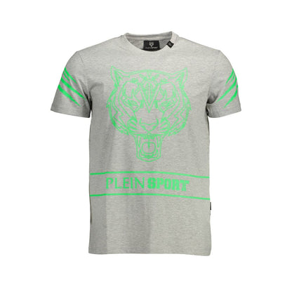 Gray Cotton T-Shirt