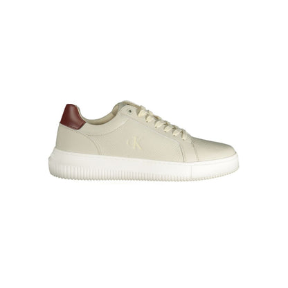 Grigio Polyurethane Men Sneaker