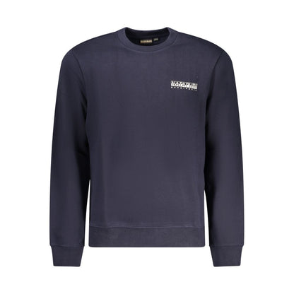 Blu Cotton Men Sweatshirt