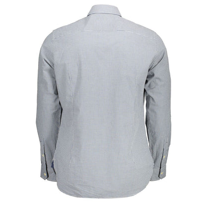 Azzurro Cotton Men's Shirt