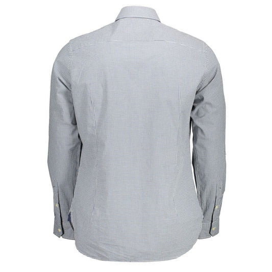 Azzurro Cotton Men's Shirt