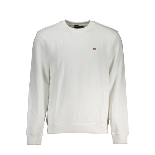 Bianco Cotton Men Sweatshirt