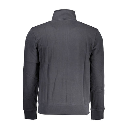Black Cotton Men's Sweatshirt