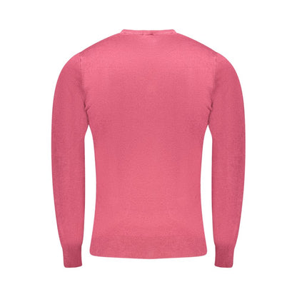 Rosso Viscose Men Sweater