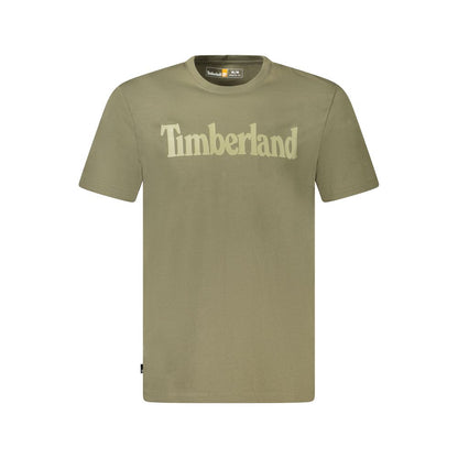 Green Organic Cotton Men T-Shirt