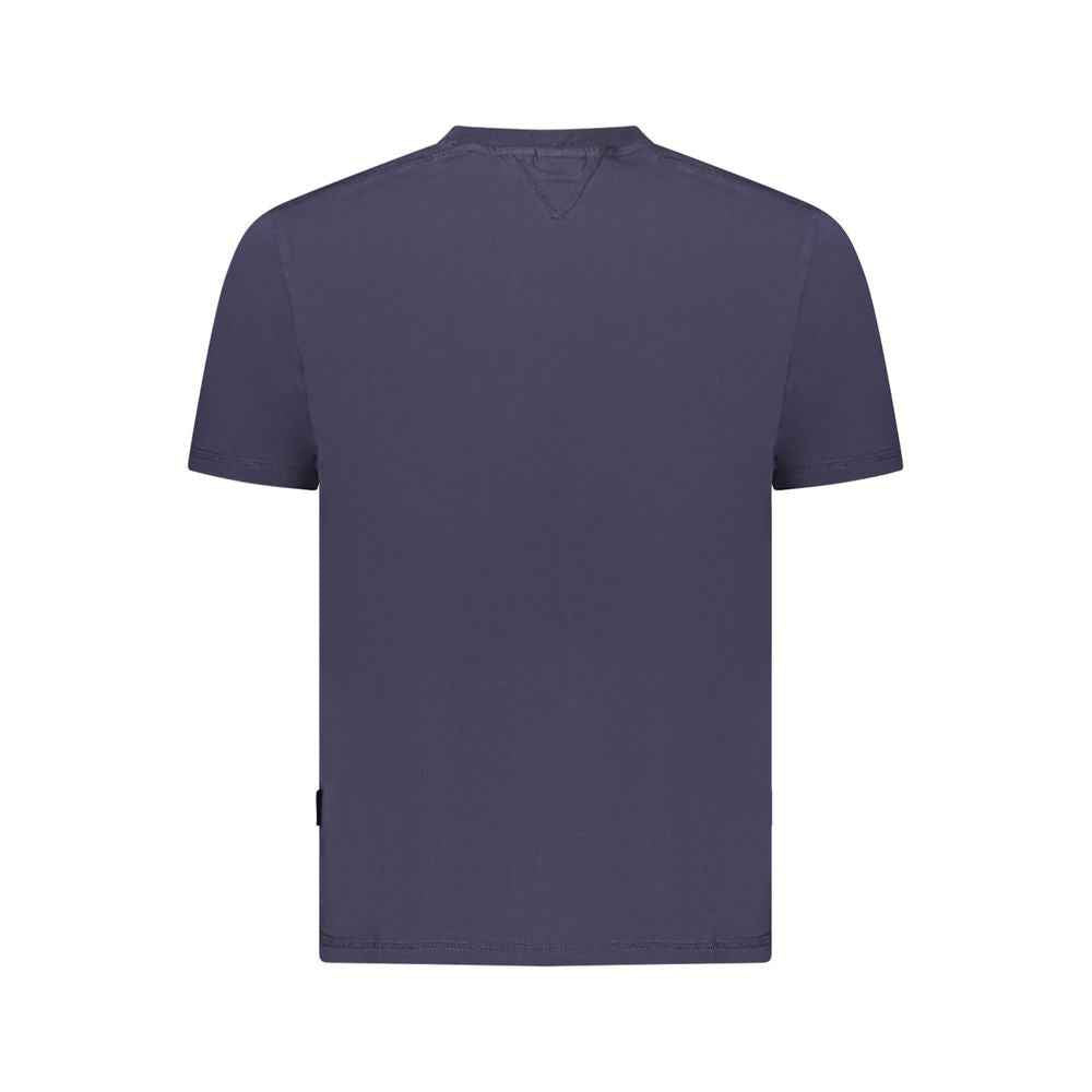 Blue Organic Cotton Men T-Shirt