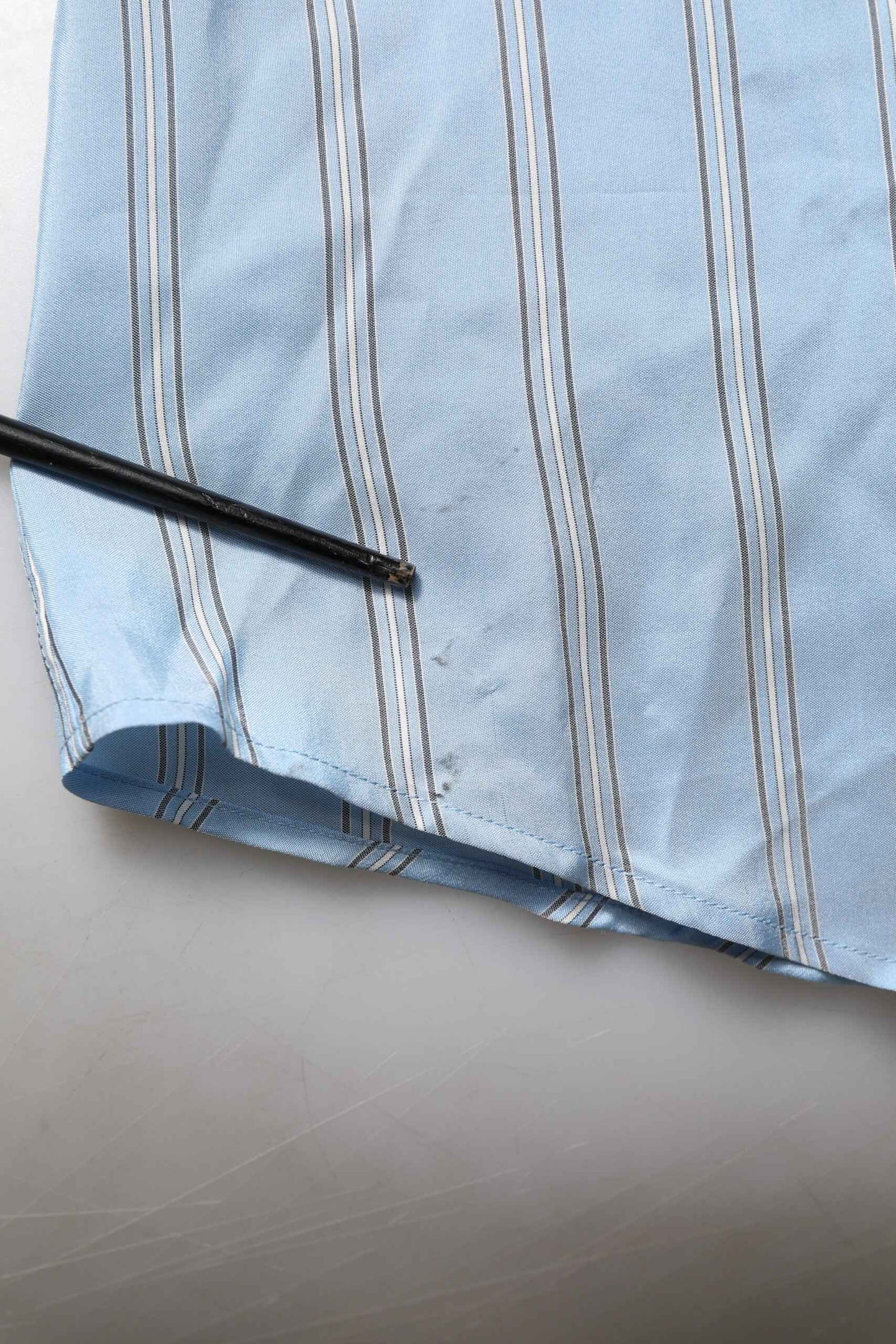 Blue Striped MARTINI Long Sleeves Dress Shirt