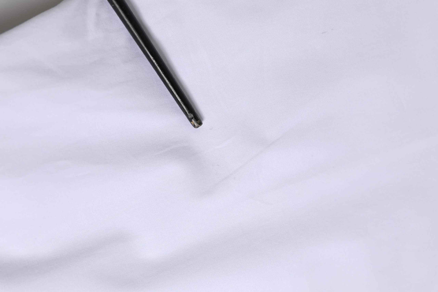 White Cotton GOLD Long Sleeves Dress Shirt