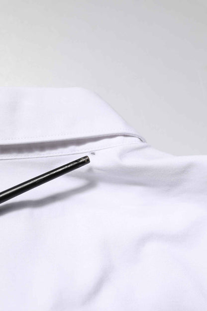 White Cotton STAFF Long Sleeves Formal Shirt