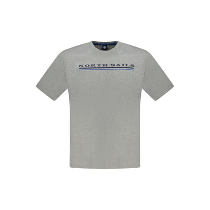Grigio Cotton Men T-Shirt