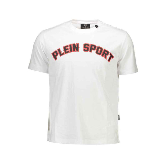 White Cotton Men's T-Shirt