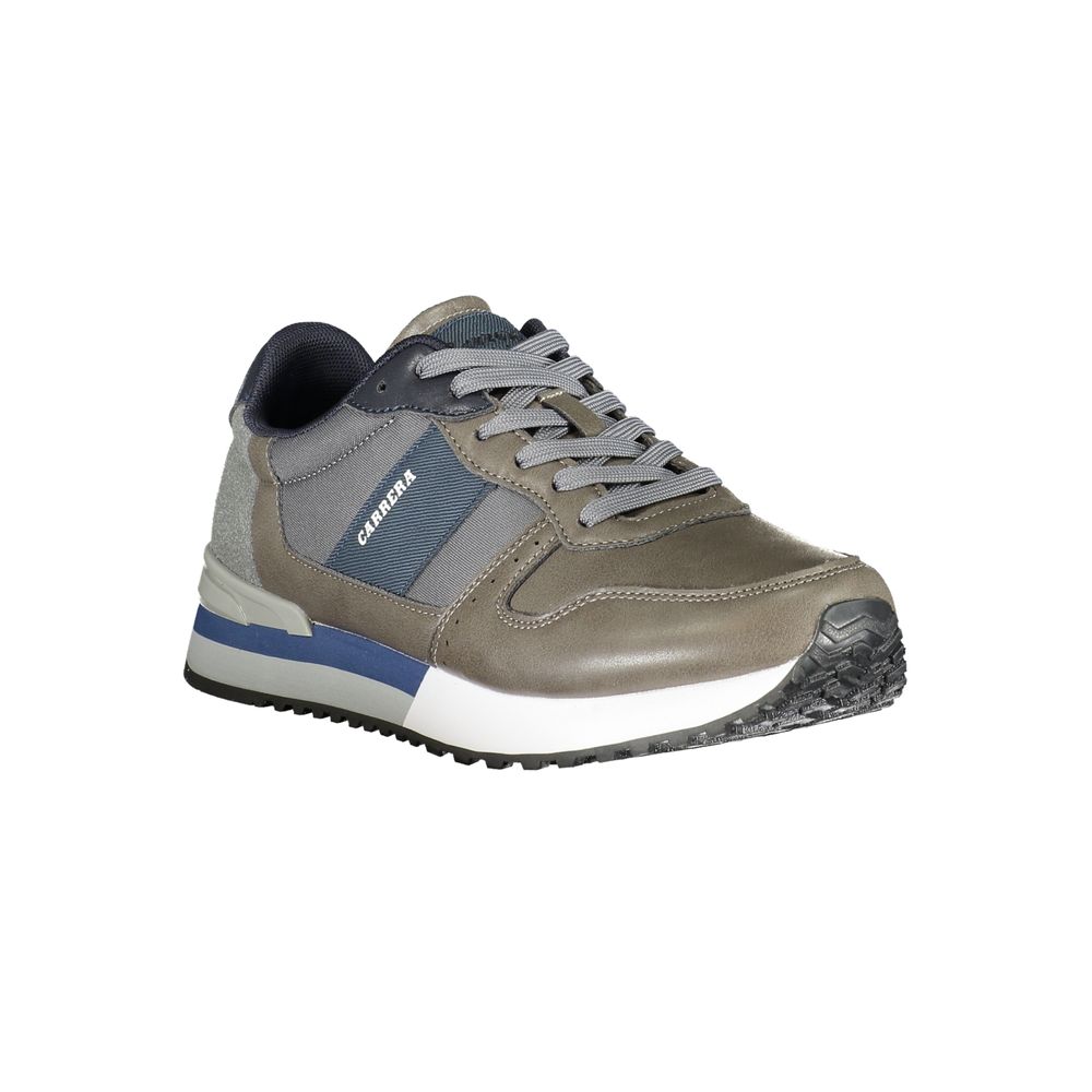 Marrone Poliestere Uomo Sneaker