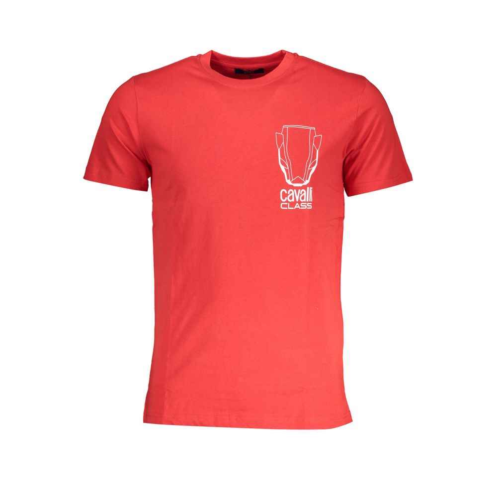 Red Cotton Men's T-Shirt