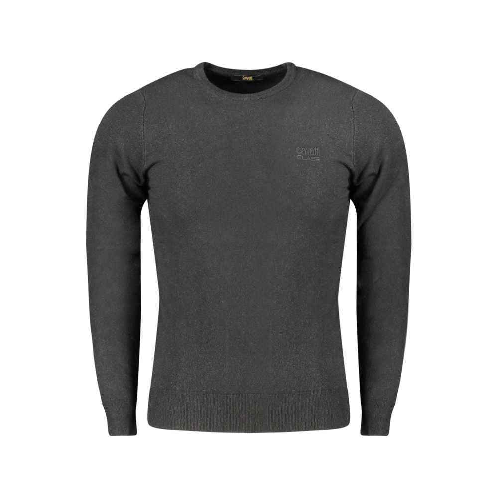 Nero Viscosa Uomo Maglia