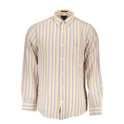 White Cotton Men's Shirt