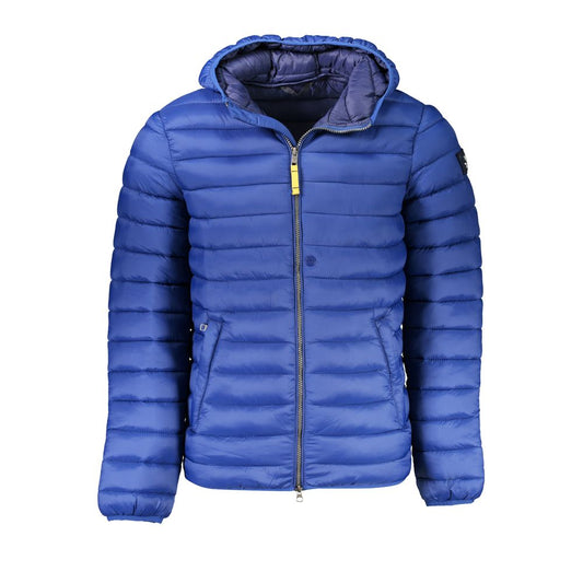 Blu Poliammide Men Jacket