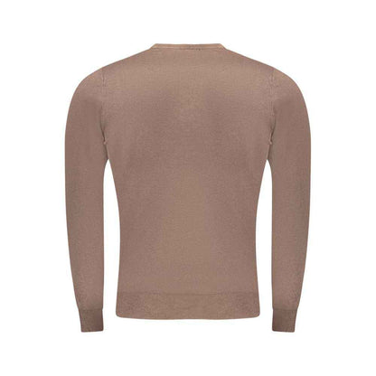 Marrone Viscose Men's Sweater