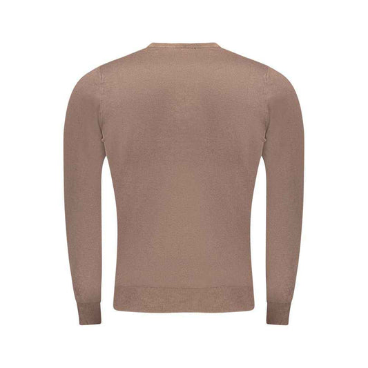 Marrone Viscose Men's Sweater