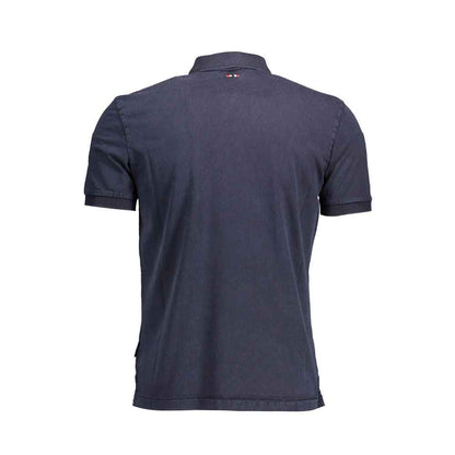 Blu Cotton Men Polo