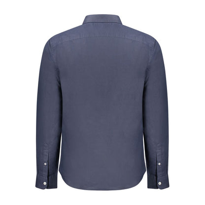Blue Linen Men Shirt