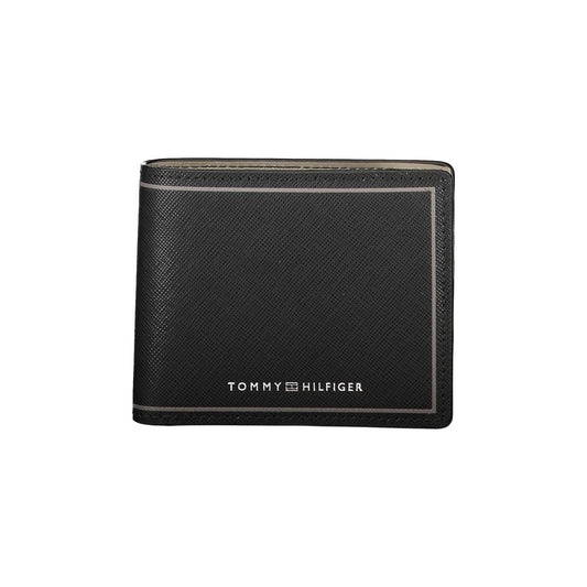 Black Leather Men Wallet