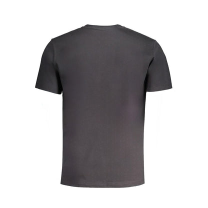 Blue Cotton Men's T-Shirt