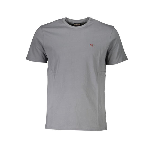 Brown Cotton Men T-Shirt