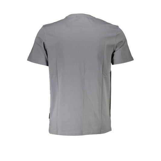 Brown Cotton Men T-Shirt