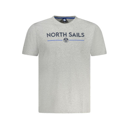 Grigio Cotton Men T-Shirt