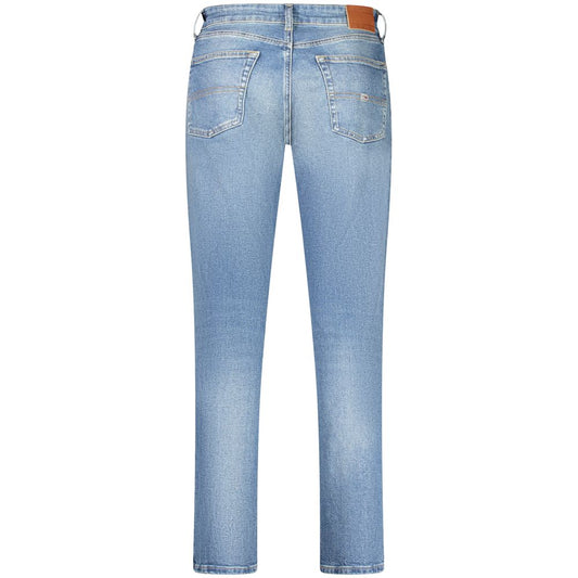 Blue Cotton Men's Jeans