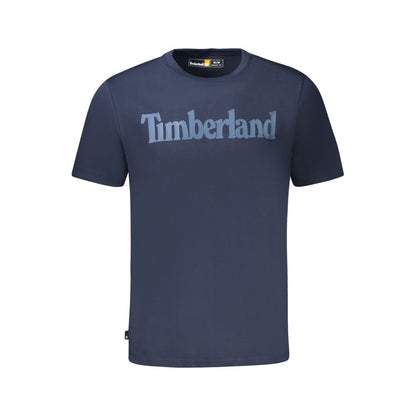 Blu Organic Cotton Men T-Shirt