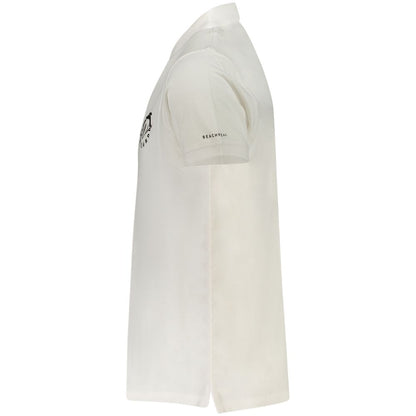 White Cotton Men's Polo