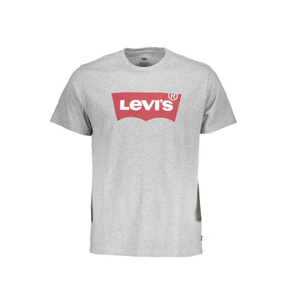 Grigio Cotton Men T-Shirt