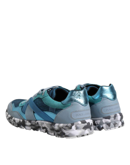 Multicolor Lace Up Low Top Men Sneakers Shoes