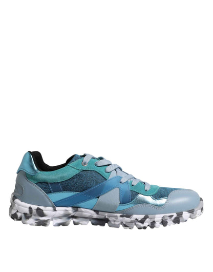Multicolor Lace Up Low Top Men Sneakers Shoes