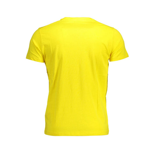 Yellow Cotton Men's T-Shirt