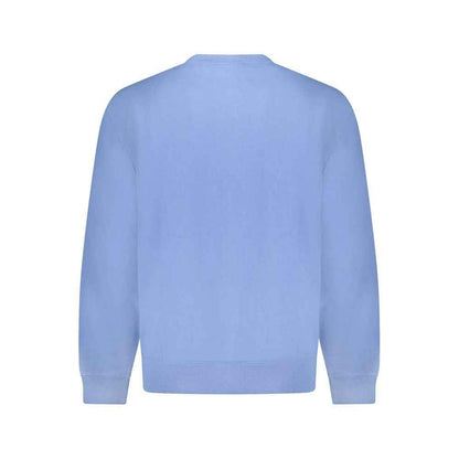 Blue Cotton Men's Sweatshirt