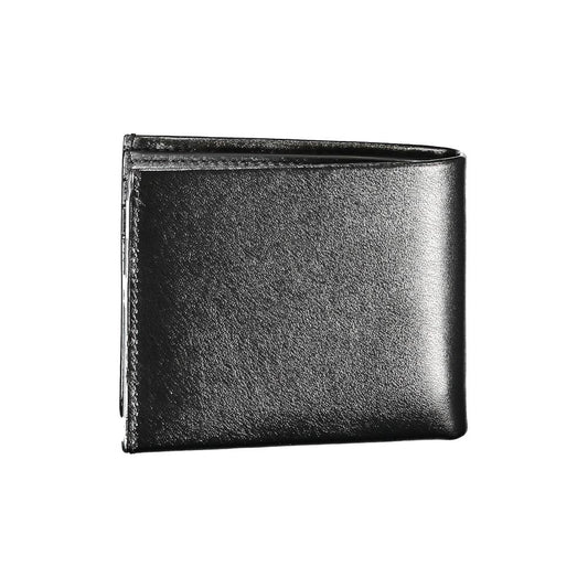Black Polyester Men's Shoulder Bag