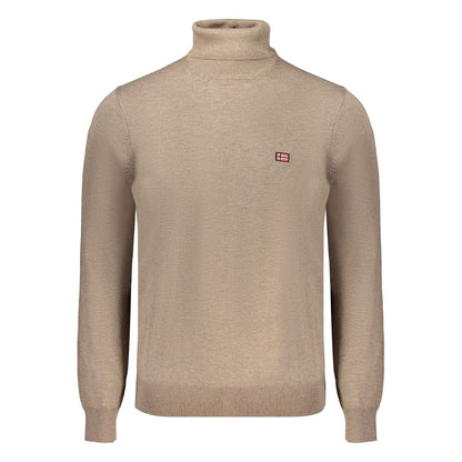 Marrone Poliammide Men Sweater