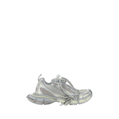 Gray Polyethylene Chunky Sneakers