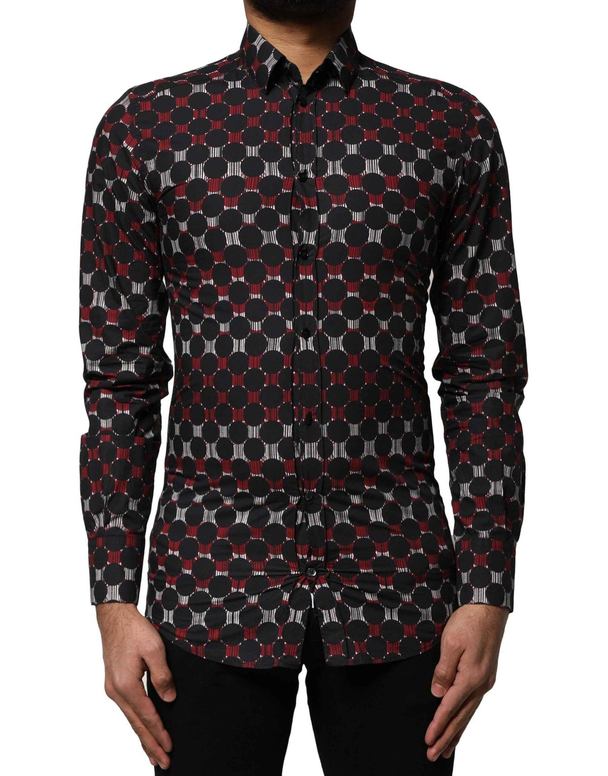 Multicolor Cotton GOLD Long Sleeves Shirt