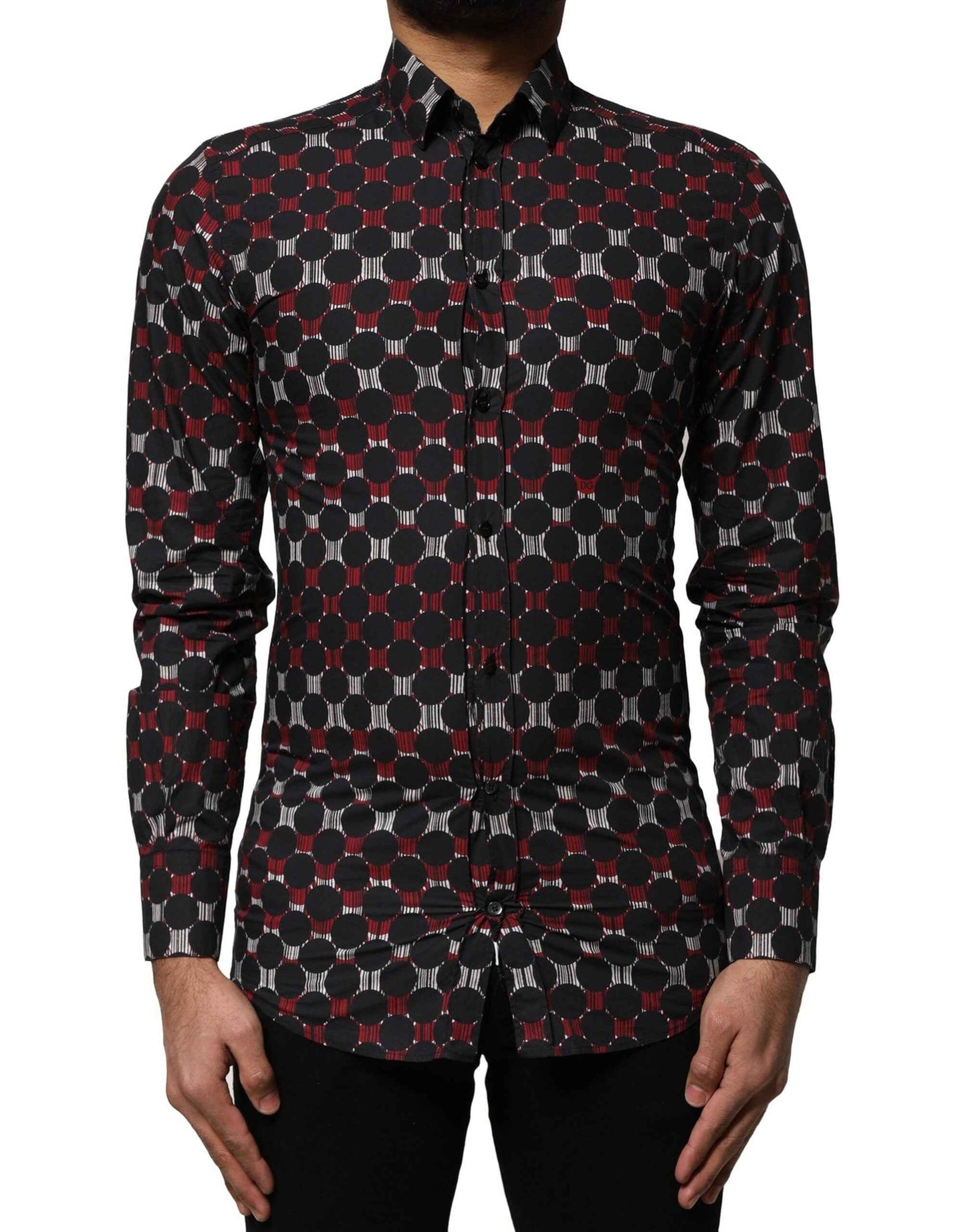 Multicolor Cotton GOLD Long Sleeves Shirt