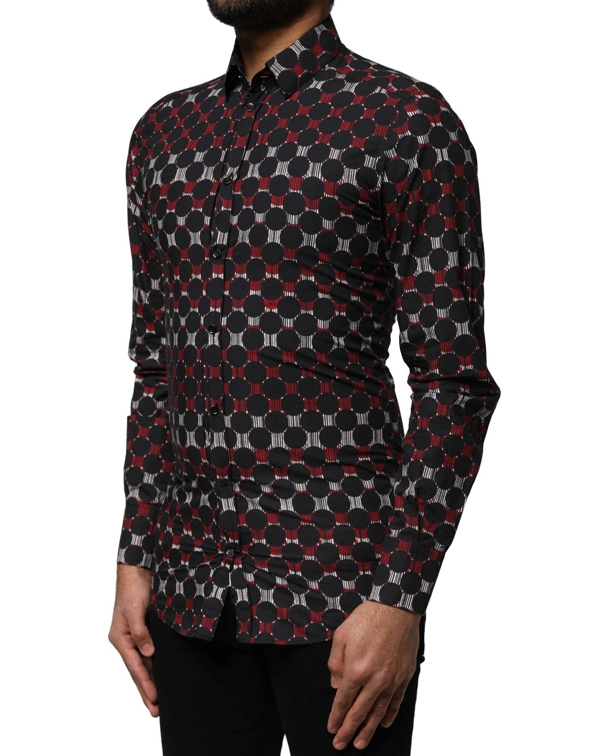 Multicolor Cotton GOLD Long Sleeves Shirt
