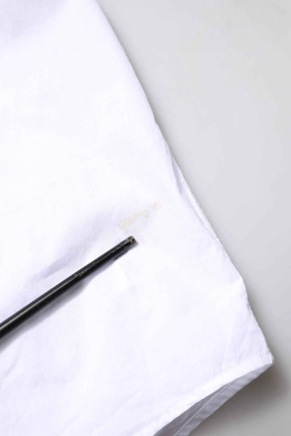 White GOLD Cotton Poplin Formal Dress Shirt