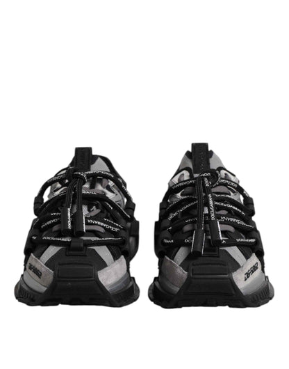Multicolor Panelled Space Sneakers Shoes