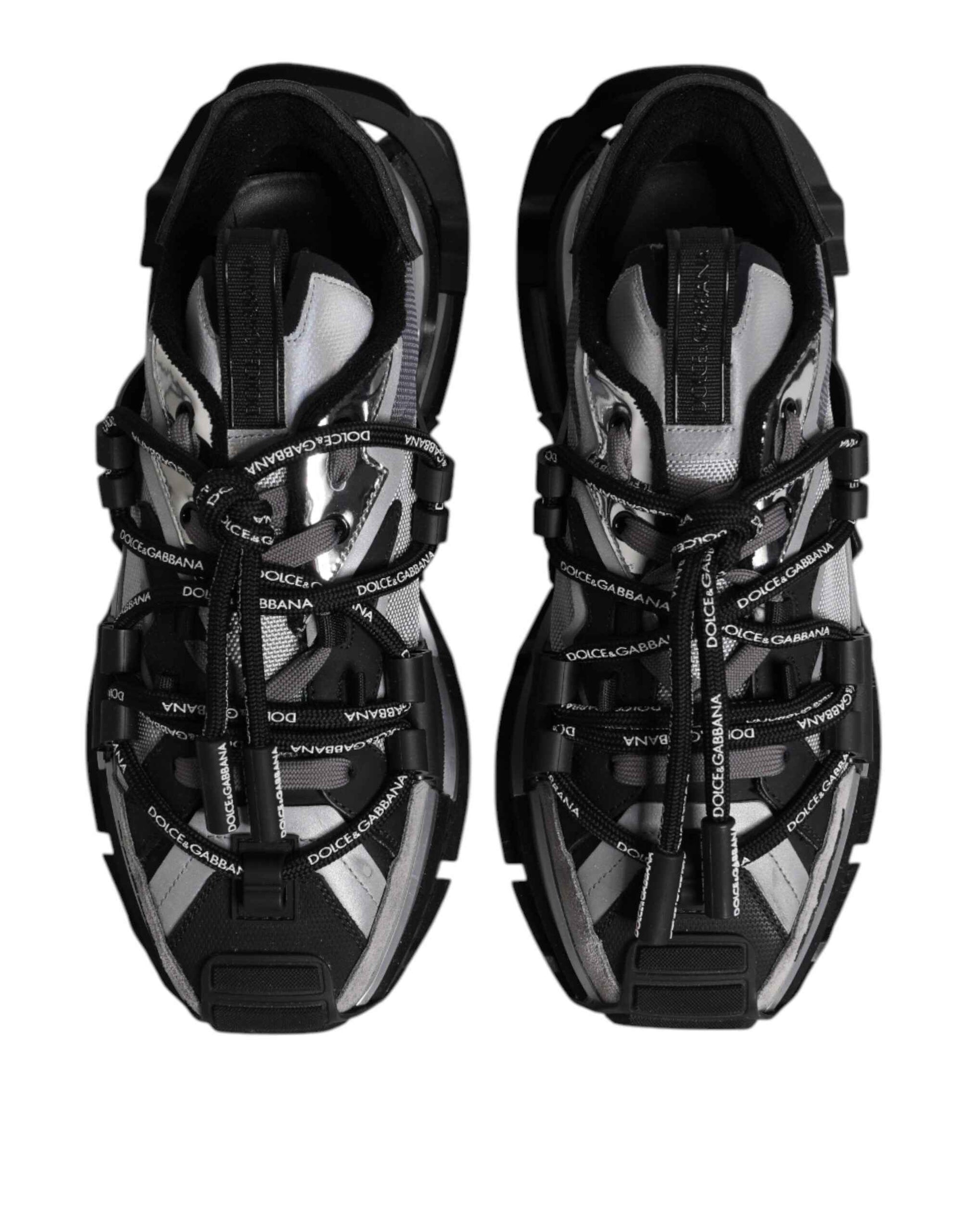 Multicolor Panelled Space Sneakers Shoes