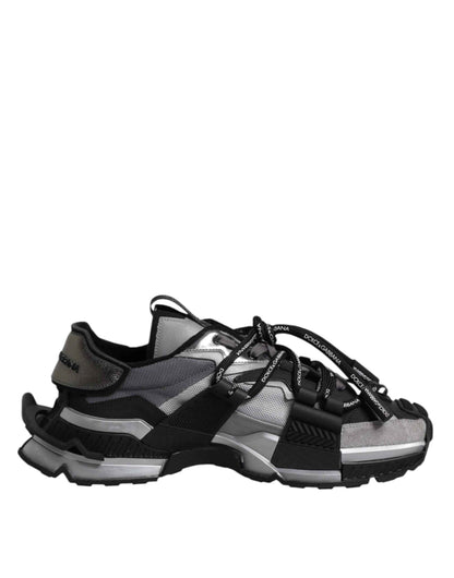 Multicolor Panelled Space Sneakers Shoes