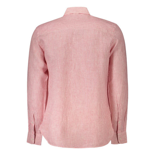 Rosso Linen Men Shirt