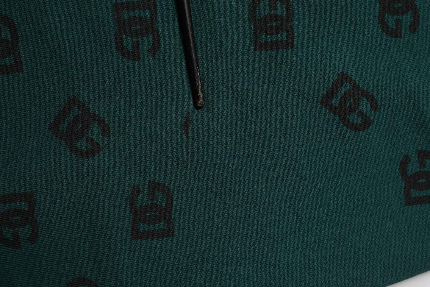 Green Logo Print Jogger Men Sweatpants Pants